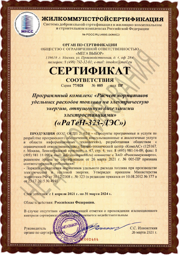Приказ минэнерго 323